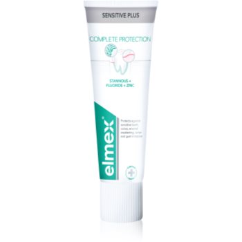 Elmex Sensitive Plus Complete Protection pasta de dinti cu efect intaritor - imagine 2